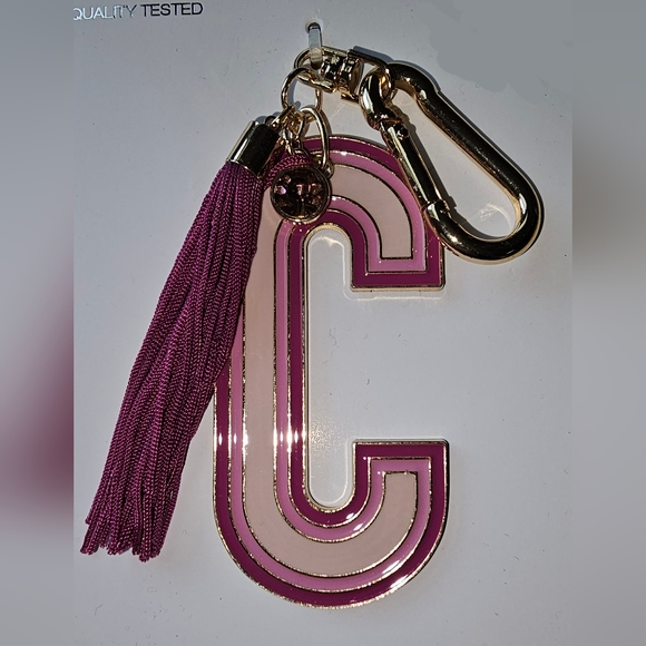 TIME and TRU Letter C Bag Charm - Picture 1 of 4